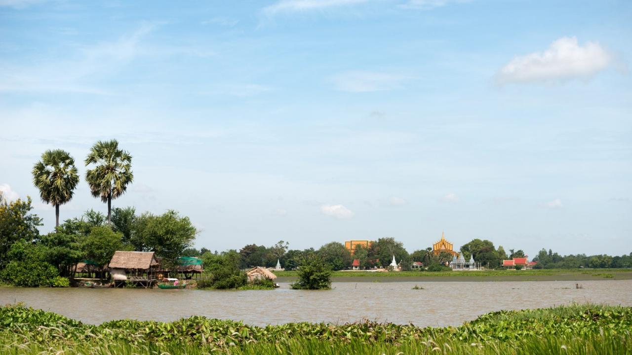 Tonle Bati landscape, Cambodia
