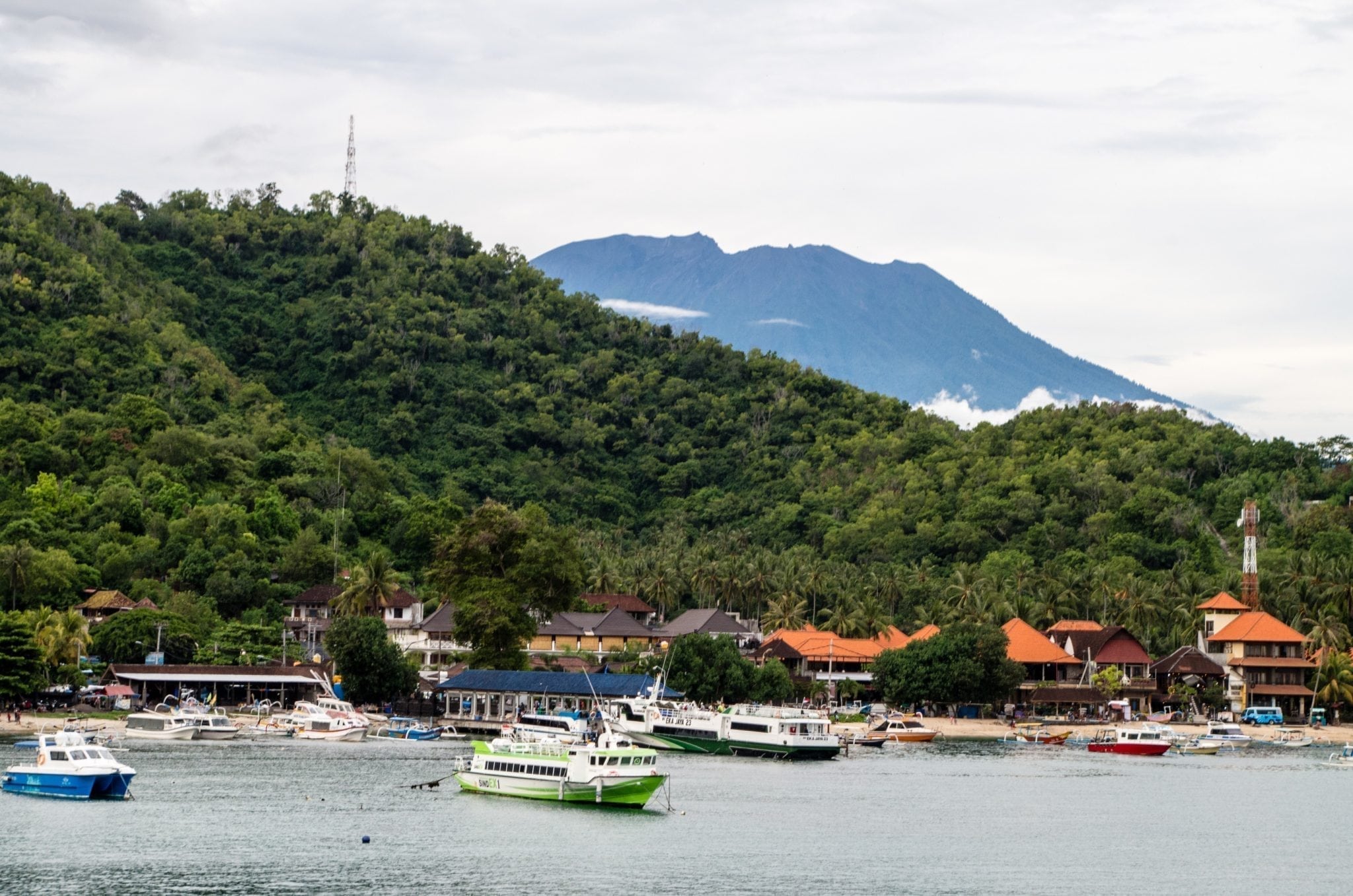 Padang Bai is a charming little place in its own right