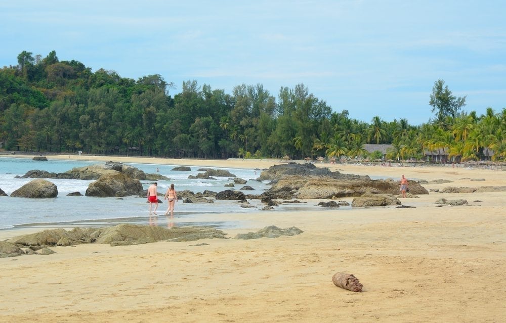 Beautiful beach in Ngapali, Myanmar
