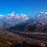 AdobeStock_115099189 Panorama of Himalayas from Sarangkot, Pokhara, Nepal