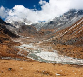 shutterstock_196215116 Langtang, Nepal – Scenery near Kangja (Ganja) La pass